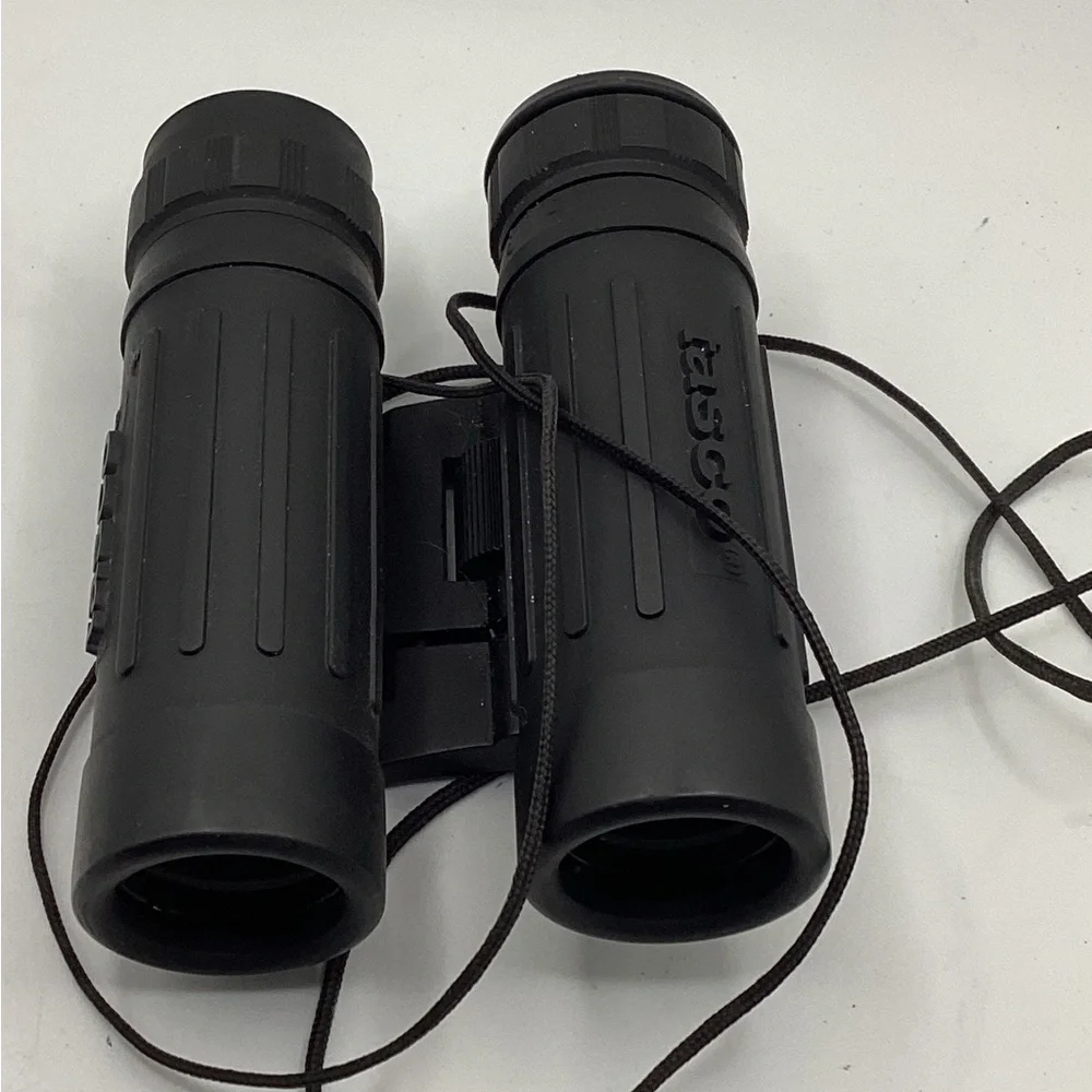 Tasso 10x25 Black Compact Binoculars 1000 yards foldable
